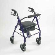 Days Lightweight Aluminium Rollator Blue