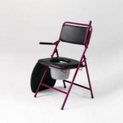 Deluxe Folding Commode