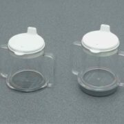 Transparent Mug with Two Handles