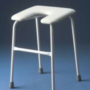 Chester Shower Stool with Cut-Out Adjustable Height