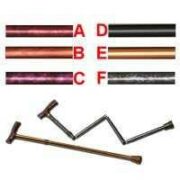 Coloured Folding Walking Sticks