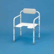 Uni-Frame Folding Shower Chair Screw Down Feet x4